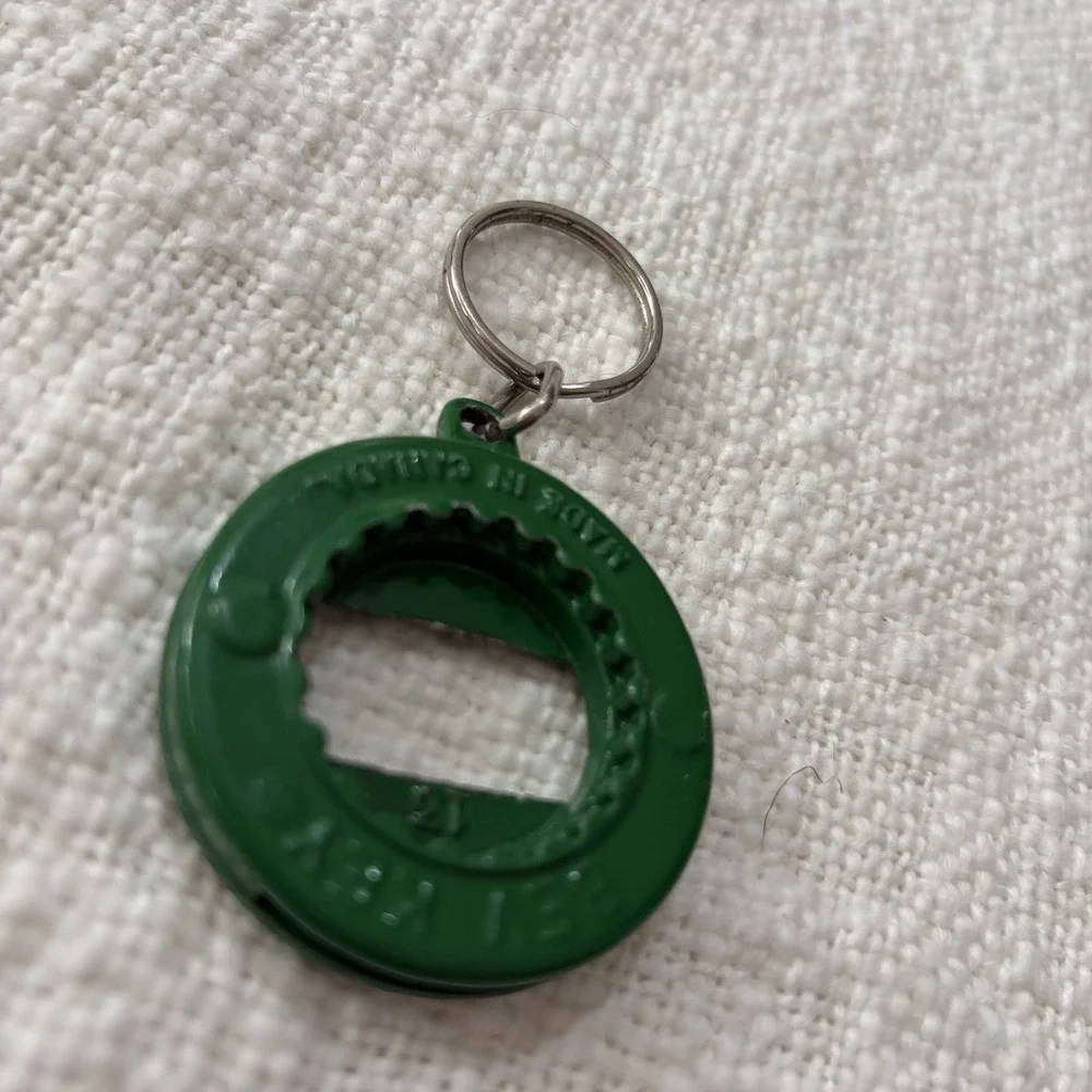 Rolling Rock Beer Bottle Opener Keychain 2